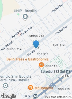 Mapa da empresa ASSOCIAçãO CONDOMíNIO TOMAHAWK