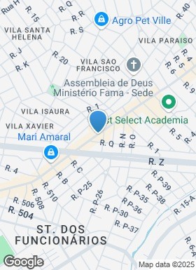 Mapa da empresa POLLYER LINGERIE