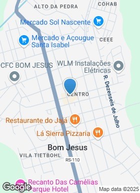 Mapa da empresa ANDRé HUVE VARGAS