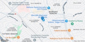 Mapa da empresa SETE BAR