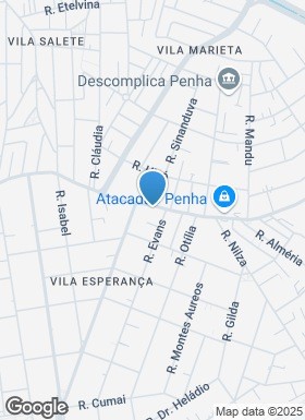 Mapa da empresa SAM BAR