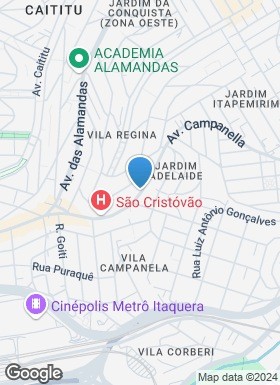 Mapa da empresa EF COMéRCIO DE ARTIGOS METALúRGICOS LTDA. -