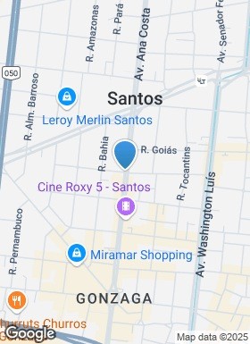Mapa da empresa HAYTEC DESENTUPIDORA EM SANTOS