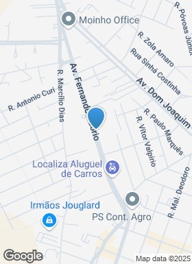 Mapa da empresa PRINCESA MASSAS E BISCOITOS